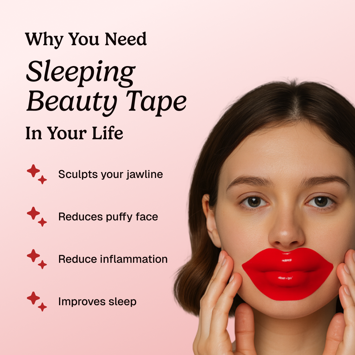 Beautape™ - Cinta para la belleza del sueño