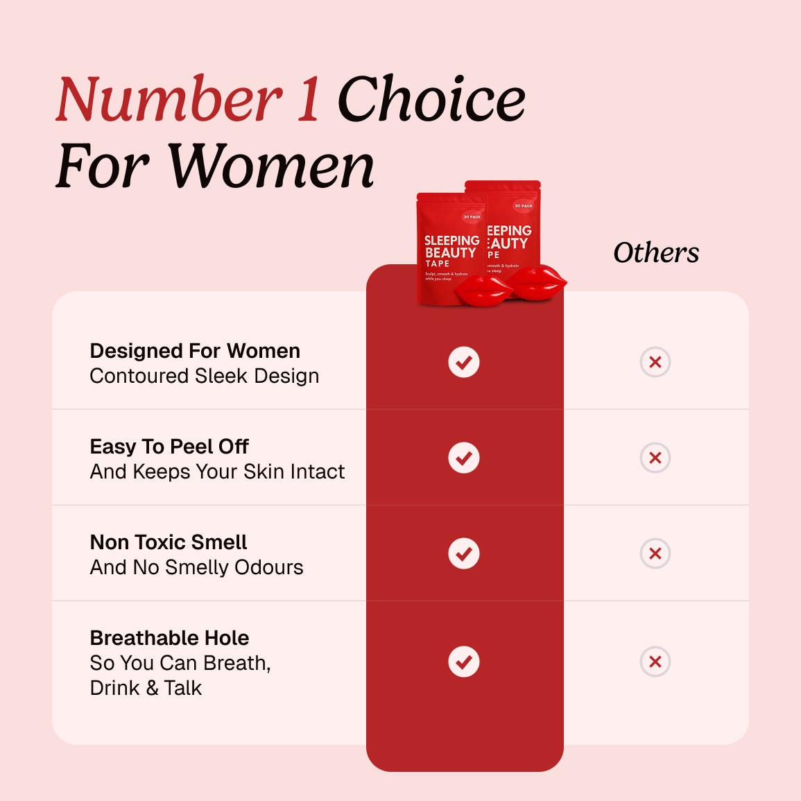 Beautape™ - Cinta para la belleza del sueño